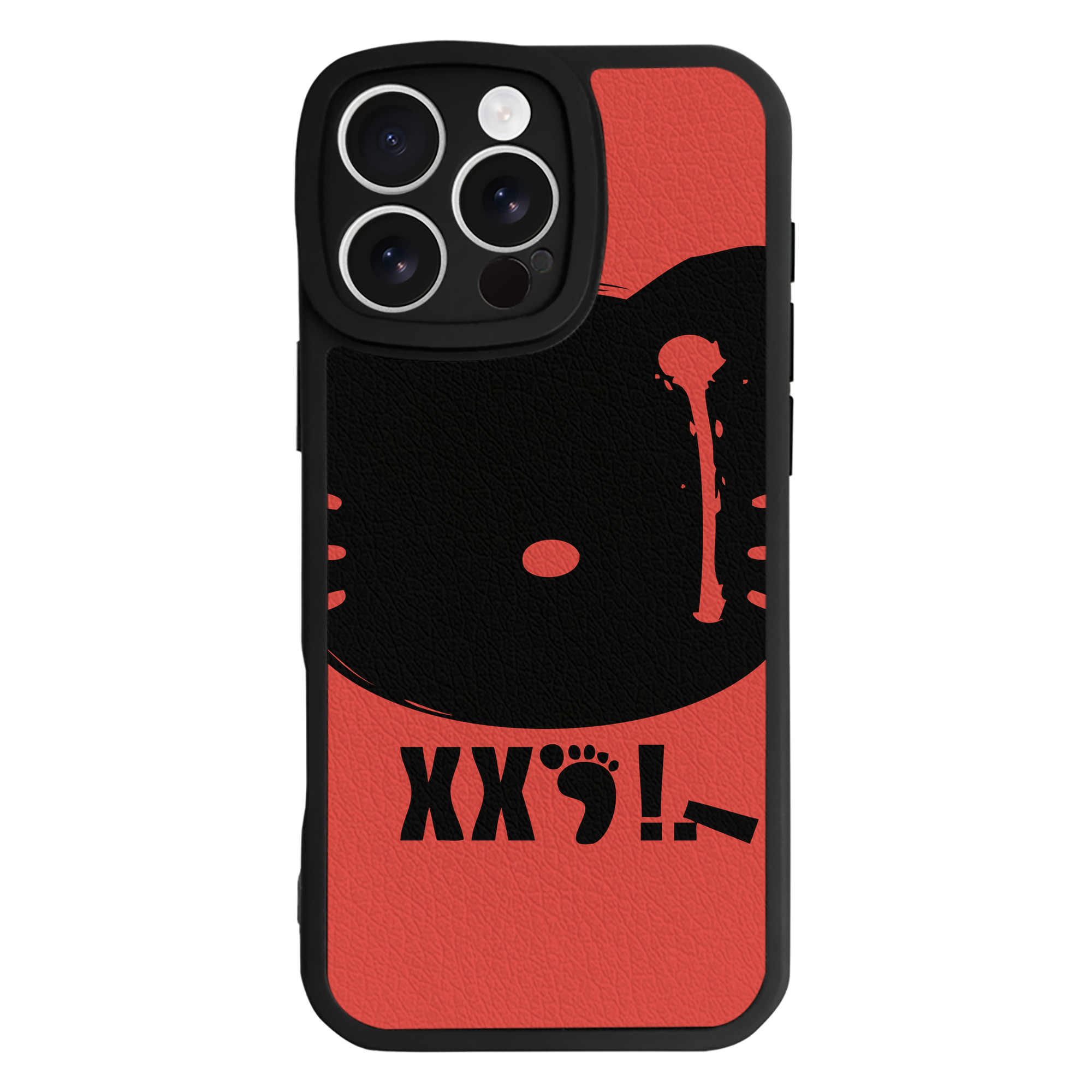 （画像用） Hello Kitty ハローキティ 【iPhone 16シリーズ対応】シリコンスマホケース（レザー調） 材質：シリコン